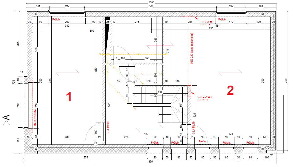 Plan de l etage