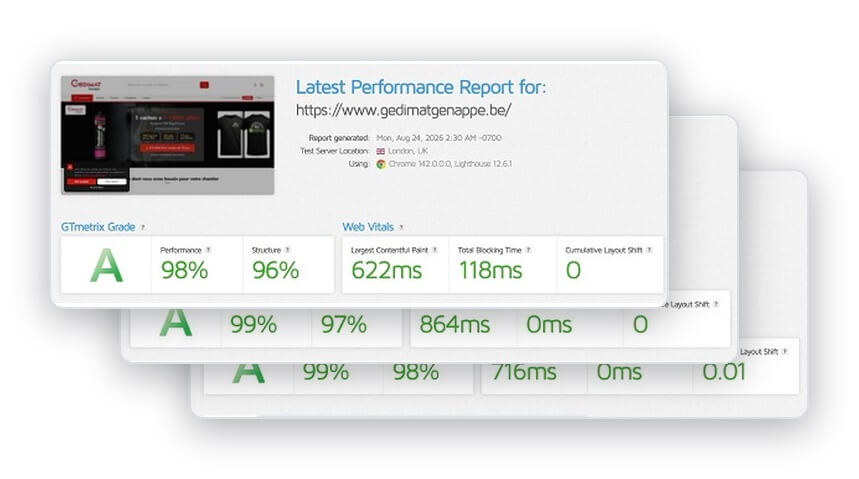 Magento + Hyvä in B2B: 3 sites op 99% ondanks complexe bedrijfsprocessen