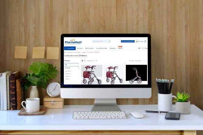 Mise en ligne de Pharmamed.be : un site e-commerce médical sur mesure connecté à l’ERP