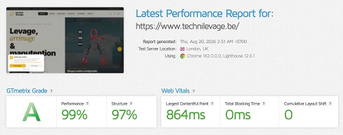 Site Technilevage d&eacute;velopp&eacute; sous Magento et Hyv&auml;