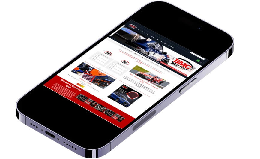 FiltreAirBMC — Site Magento B2C/B2B pour filtres à air auto
