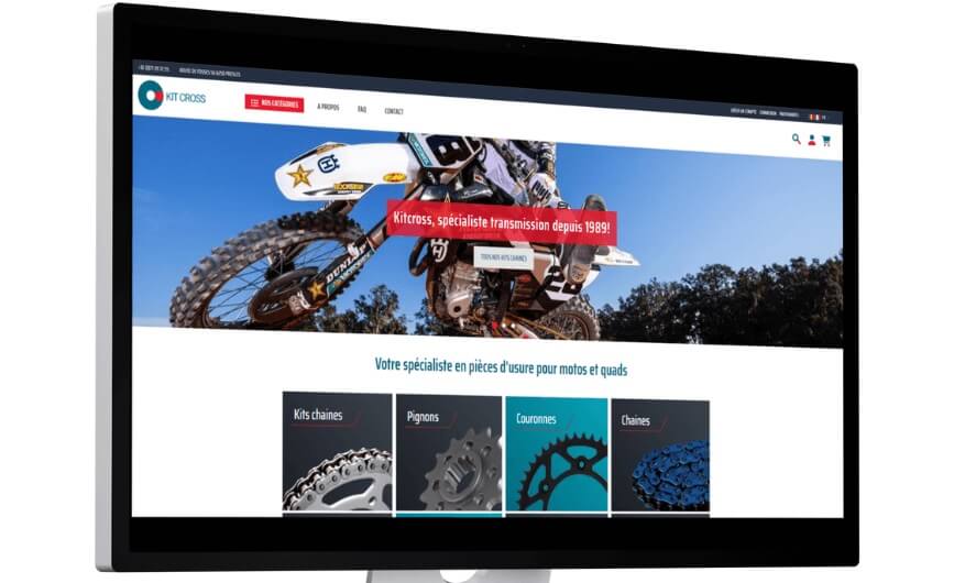 Kitcross — Bilingual B2B/B2C e-commerce for mechanical parts